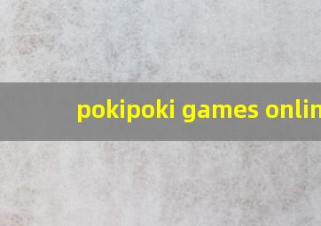 pokipoki games online